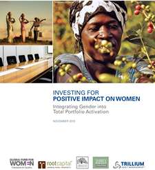 Investing for Positive Impact on Women Cover 225